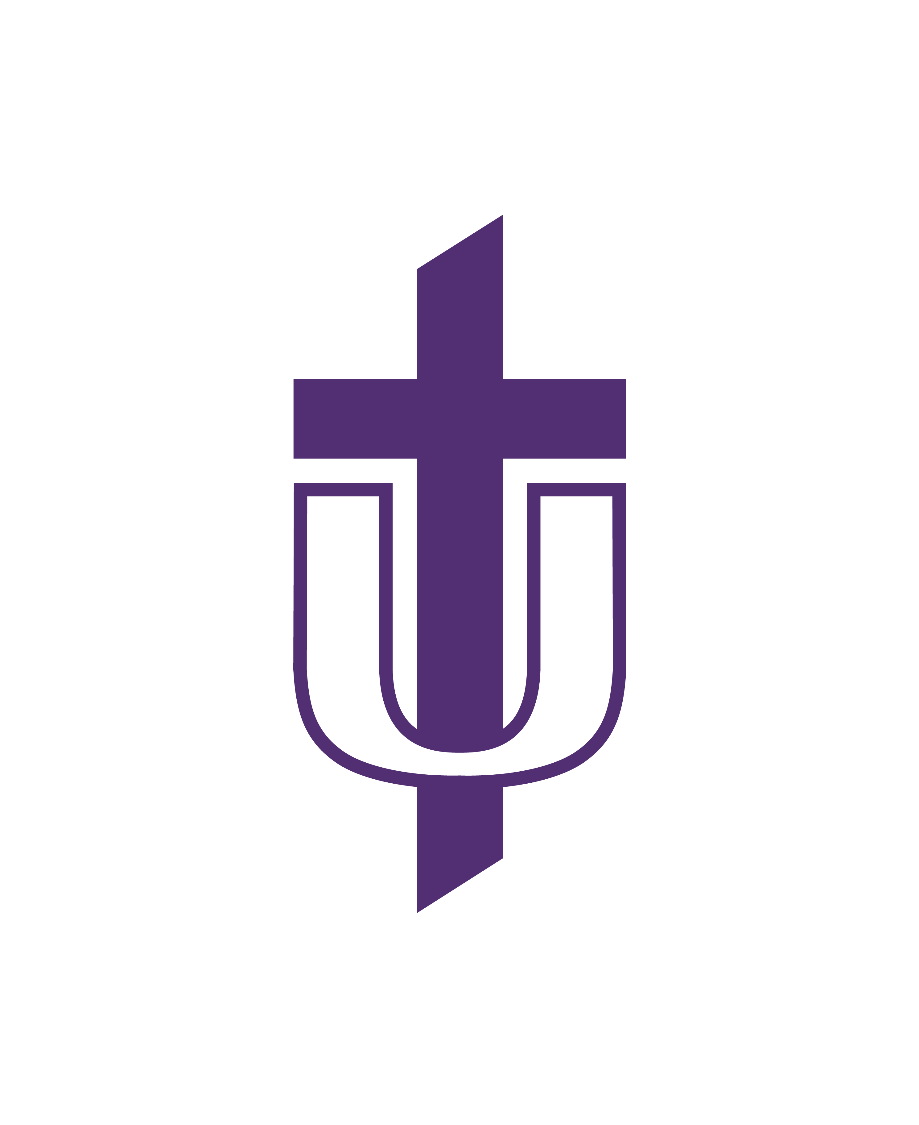 Taylor University Logo Cross and Basin