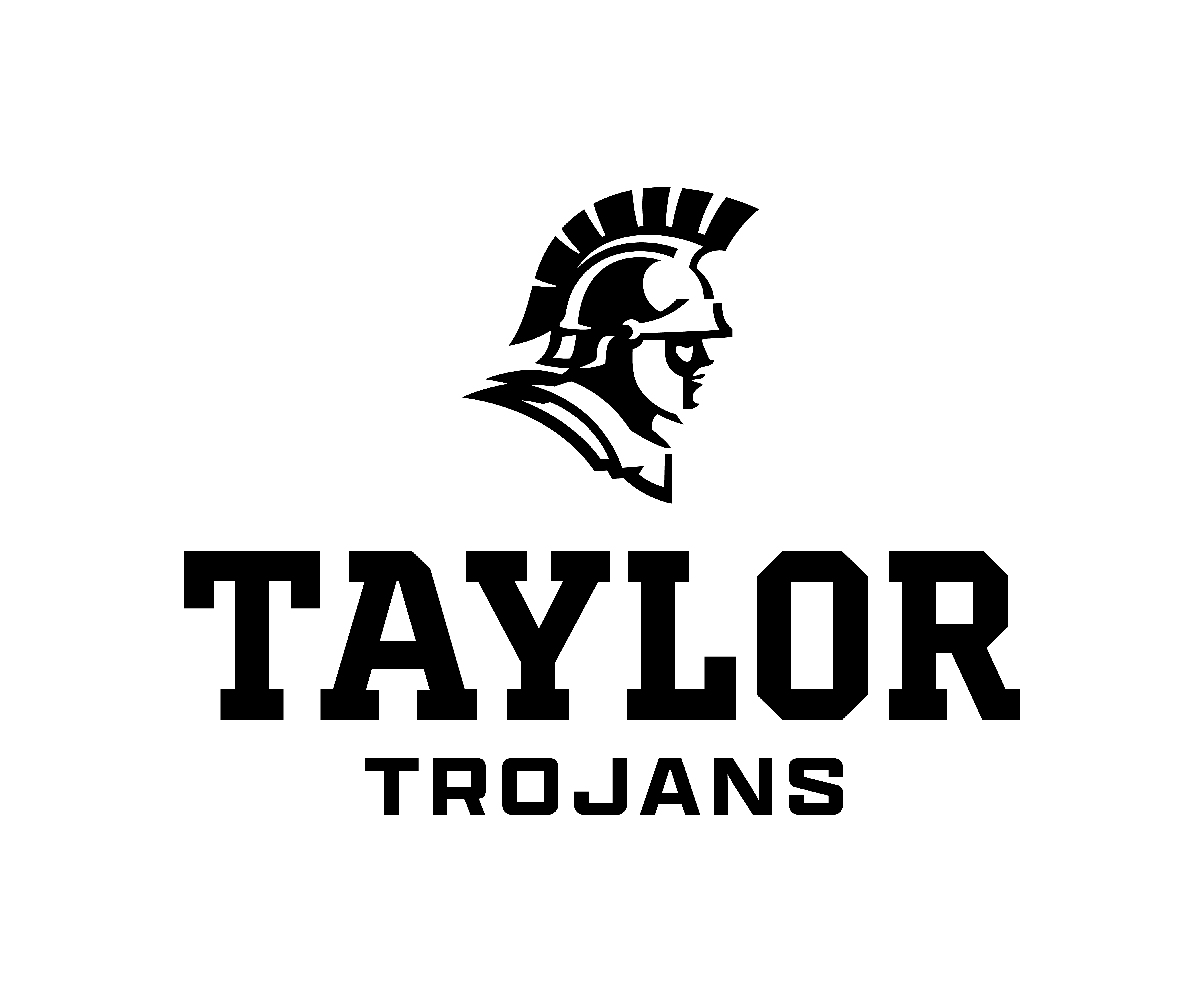black trojan logo