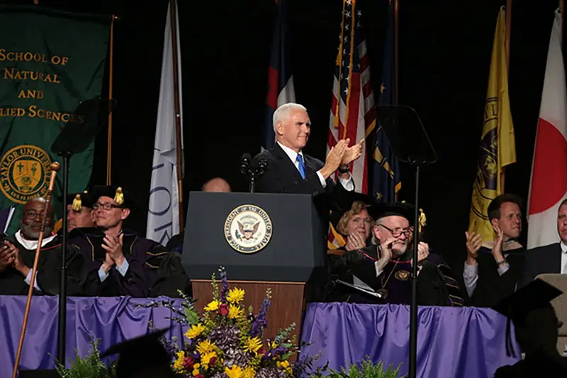 Vice President Mike Pence at Commencement