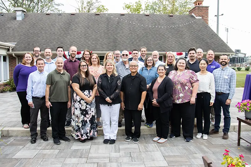 group of new faculty members