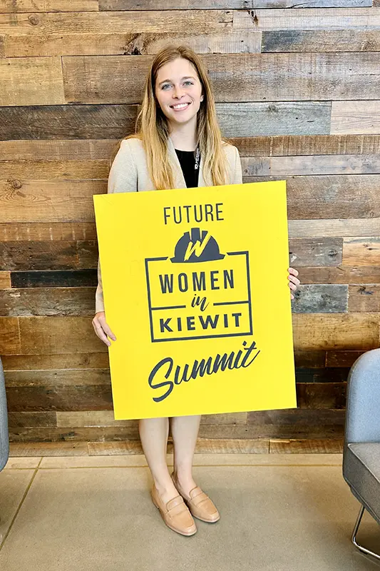 Smith at Future Women in Kiewit Conference