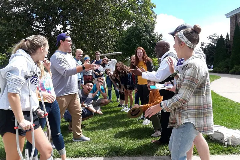 Taylor's First-Year Experience program starts Welcome Weekend, when freshmen first arrive on campus.