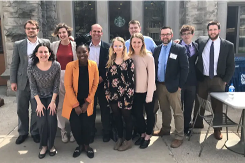 Students from the History, Global and Political Studies Department