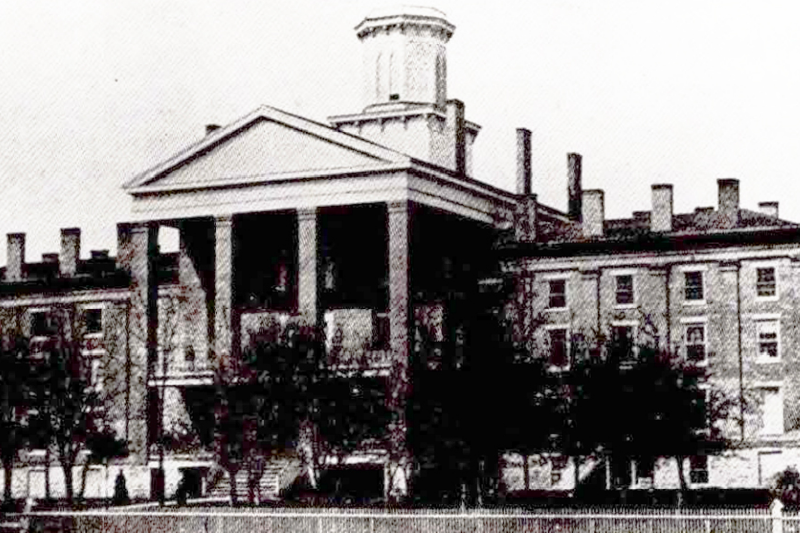 main building of Fort Wayne Female Bible College