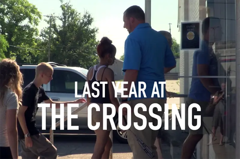 Last Year at the Crossing title card