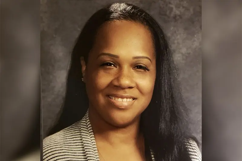 smiling African American woman